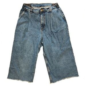 Cropped Lucy and  Yak Denim Jeans Size 34 R Waist